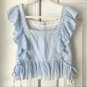 Zara Ruffle Top